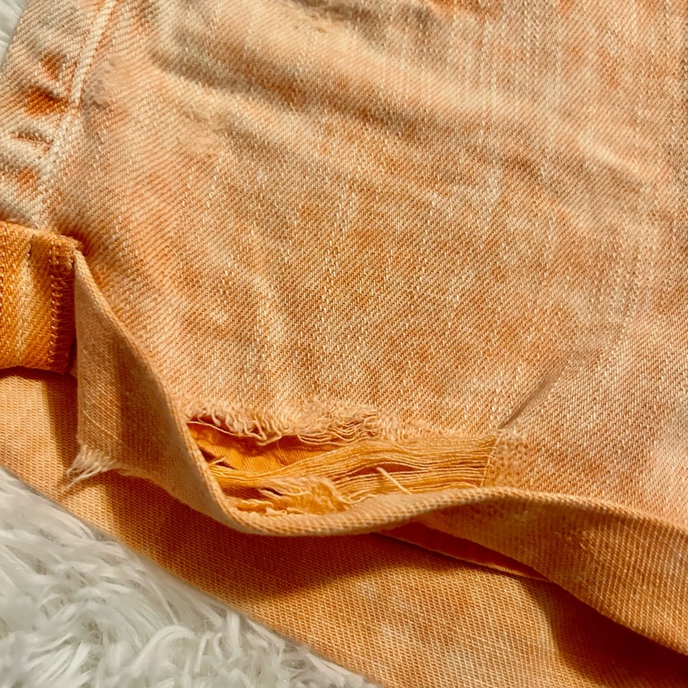 Free People Rolled Cuttoff Denim Shorts - Picture 12 of 14